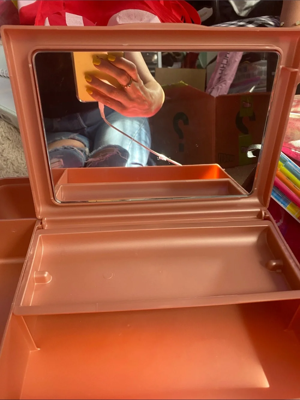 Rose gold  caboodles Rectangular Makeup Case
